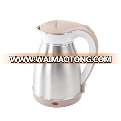 Home kitchen restaurant use eco-friendly metal durable stainless steel electric water kettle